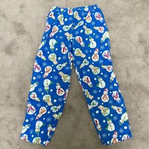 Joe boxer snowman flannel pants